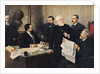 The Board of Directors of 'La Republique Francaise', 1890 by Henri Gervex
