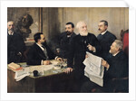 The Board of Directors of 'La Republique Francaise', 1890 by Henri Gervex