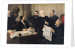 The Board of Directors of 'La Republique Francaise', 1890 by Henri Gervex