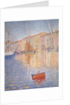 The Red Buoy, Saint Tropez, 1895 by Paul Signac