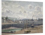 Low Tide at Duquesne Docks, Dieppe, 1902 by Camille Pissarro