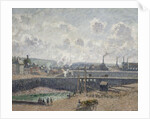 Low Tide at Duquesne Docks, Dieppe, 1902 by Camille Pissarro