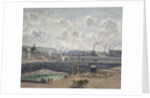 Low Tide at Duquesne Docks, Dieppe, 1902 by Camille Pissarro