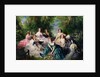 Empress Eugenie Surrounded by her Ladies-in-Waiting, 1855 by Franz Xaver Winterhalter