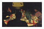 Dinner by Lamplight, 1899 by Felix Edouard Vallotton