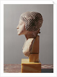 Left profile of the head of a Princess from the family of Akhenaten, New Kingdom by Egyptian 18th Dynasty