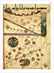 Map of the South of Russia and Azerbaijan by Al Istakhri (10th century)