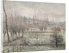Snow Effect at Eragny, 1894 by Camille Pissarro