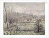 Snow Effect at Eragny, 1894 by Camille Pissarro
