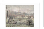 Snow Effect at Eragny, 1894 by Camille Pissarro