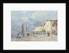 The Cliffs at Dieppe and the 'Petit Paris' by Eugene Louis Boudin