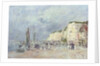 The Cliffs at Dieppe and the 'Petit Paris' by Eugene Louis Boudin
