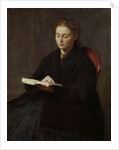 Reading, 1863 by Ignace Henri Jean Fantin-Latour
