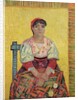 The Italian: Agostina Segatori, 1887 by Vincent van Gogh