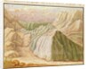 Ms 1798 fol.115 Grindelwald Glacier in the Alps, 1709 by Johann Jakob Scheuchzer