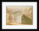 Ms 1798 fol.115 Grindelwald Glacier in the Alps, 1709 by Johann Jakob Scheuchzer