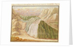Ms 1798 fol.115 Grindelwald Glacier in the Alps, 1709 by Johann Jakob Scheuchzer