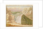 Ms 1798 fol.115 Grindelwald Glacier in the Alps, 1709 by Johann Jakob Scheuchzer