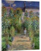 The Artist's Garden at Vetheuil, 1880 by Claude Monet