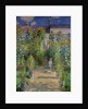 The Artist's Garden at Vetheuil, 1880 by Claude Monet