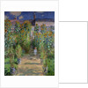 The Artist's Garden at Vetheuil, 1880 by Claude Monet