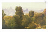 Paris seen from the Heights of Belleville, c.1830 by Pierre Etienne Theodore Rousseau