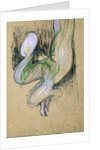 Study for Loie Fuller at the Folies-Bergere, 1893 by Henri de Toulouse-Lautrec