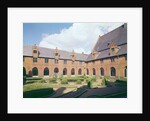 View of the Cloisters and Courtyard by Anonymous