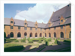 View of the Cloisters and Courtyard by Anonymous