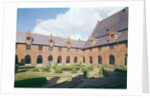 View of the Cloisters and Courtyard by Anonymous