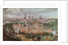 Panoramic view of the city of Ghent at the end of the 16th century 88;Vue de Gand a la fin du XVIeme siecle; by Lucas de (after) Heere