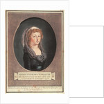 Marie-Therese-Charlotte de France aged seventeen by Christian von Mechel