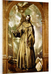 Saint Bernard of Clairvaux, 1603 by El Greco