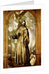Saint Bernard of Clairvaux, 1603 by El Greco