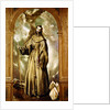 Saint Bernard of Clairvaux, 1603 by El Greco
