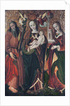 Virgin and Child with Saints Andrew and Barbara, c.1510 by Polish School