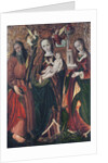 Virgin and Child with Saints Andrew and Barbara, c.1510 by Polish School