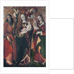 Virgin and Child with Saints Andrew and Barbara, c.1510 by Polish School