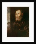 Portrait of an Admiral by Domenico Robusti Tintoretto