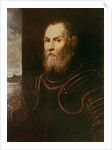 Portrait of an Admiral by Domenico Robusti Tintoretto
