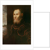 Portrait of an Admiral by Domenico Robusti Tintoretto