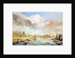 The Louvre, the Pont Neuf and the College des Quatre Nations, 1755 by Nicolas Raguenet