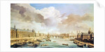 The Louvre, the Pont Neuf and the College des Quatre Nations, 1755 by Nicolas Raguenet