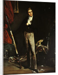 Portrait of a young revolutionary during the French Revolution of 1830 by Alexandre Marie Colin