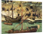 The Port of Seville, c.1590 by Alonso Sanchez Coello