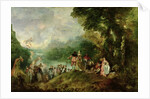 Embarkation for Cythera, 1717 by Jean Antoine Watteau