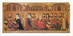 Jean I Jouvenel des Ursins with his wife, Michelle de Vitry and their family, 1445-49 by French School