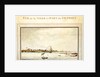 View of the town and fort of Detroit, late eighteenth century by French School