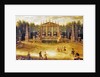 The Arc de Triomphe at Versailles by French School
