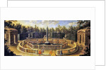 The Bosquet des Domes at Versailles by French School